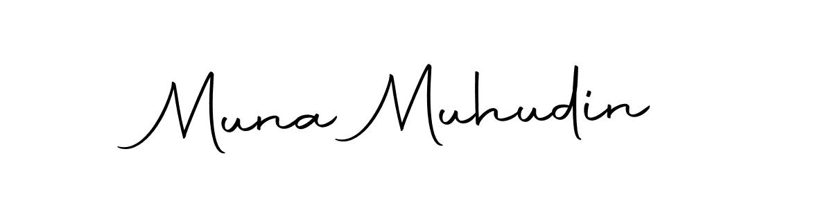 Make a beautiful signature design for name Muna Muhudin. Use this online signature maker to create a handwritten signature for free. Muna Muhudin signature style 10 images and pictures png