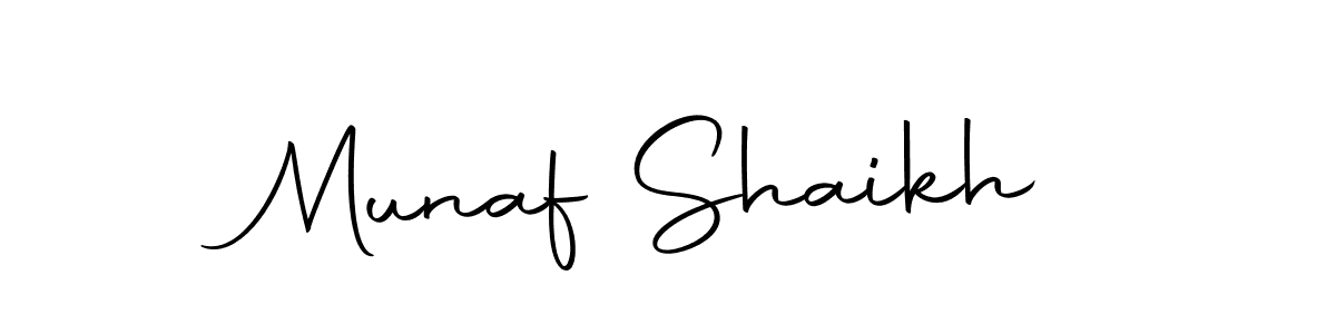 Also we have Munaf Shaikh name is the best signature style. Create professional handwritten signature collection using Autography-DOLnW autograph style. Munaf Shaikh signature style 10 images and pictures png