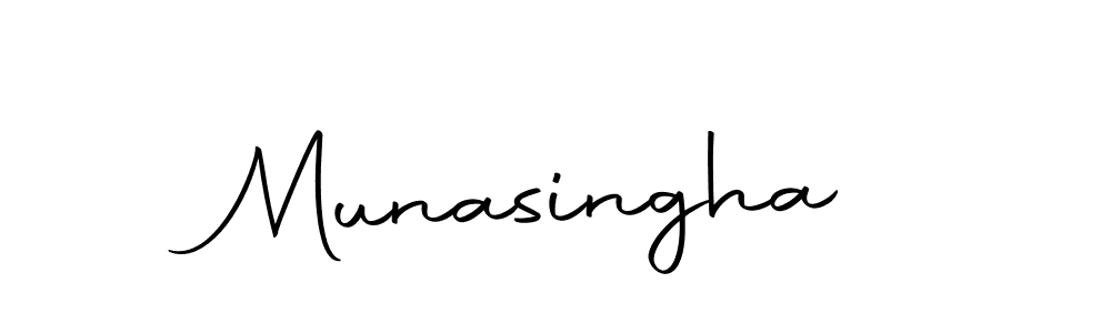 The best way (Autography-DOLnW) to make a short signature is to pick only two or three words in your name. The name Munasingha include a total of six letters. For converting this name. Munasingha signature style 10 images and pictures png