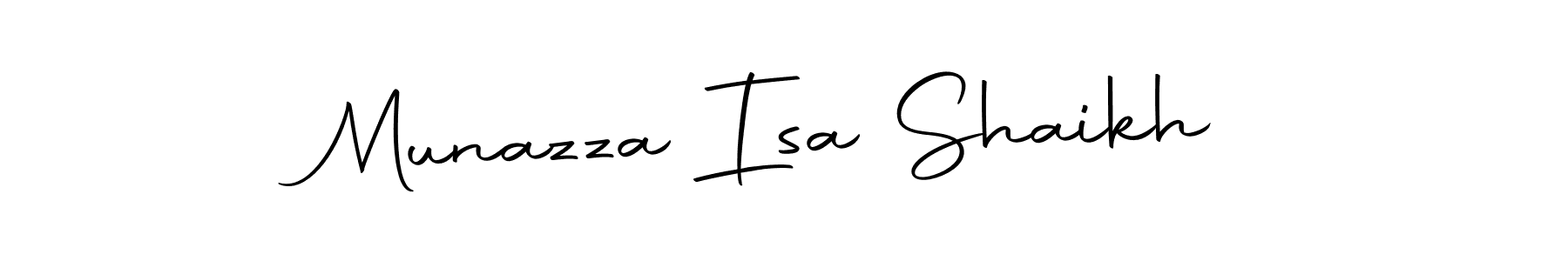 Make a beautiful signature design for name Munazza Isa Shaikh. Use this online signature maker to create a handwritten signature for free. Munazza Isa Shaikh signature style 10 images and pictures png