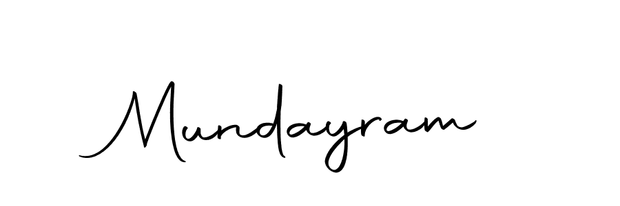 How to make Mundayram signature? Autography-DOLnW is a professional autograph style. Create handwritten signature for Mundayram name. Mundayram signature style 10 images and pictures png