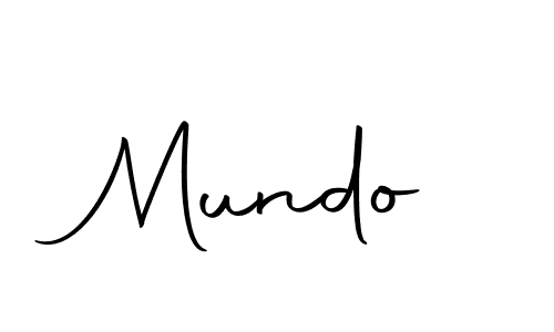 Use a signature maker to create a handwritten signature online. With this signature software, you can design (Autography-DOLnW) your own signature for name Mundo. Mundo signature style 10 images and pictures png