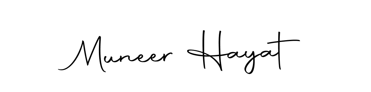 Similarly Autography-DOLnW is the best handwritten signature design. Signature creator online .You can use it as an online autograph creator for name Muneer Hayat. Muneer Hayat signature style 10 images and pictures png