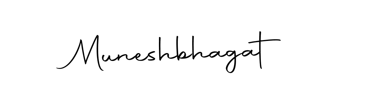 How to make Muneshbhagat name signature. Use Autography-DOLnW style for creating short signs online. This is the latest handwritten sign. Muneshbhagat signature style 10 images and pictures png