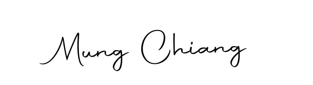 Make a beautiful signature design for name Mung Chiang. With this signature (Autography-DOLnW) style, you can create a handwritten signature for free. Mung Chiang signature style 10 images and pictures png