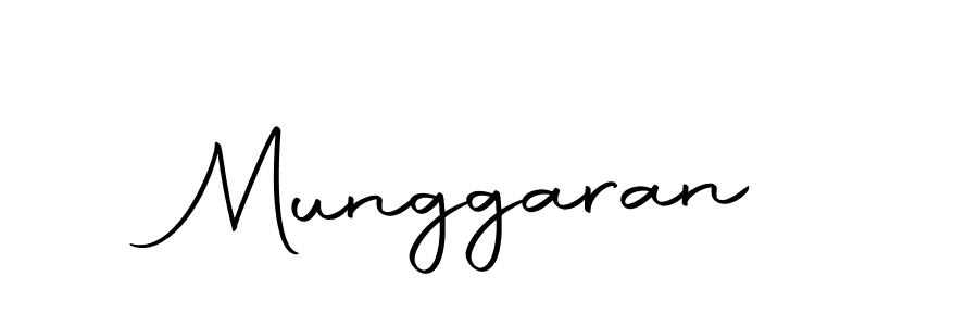 Make a beautiful signature design for name Munggaran. With this signature (Autography-DOLnW) style, you can create a handwritten signature for free. Munggaran signature style 10 images and pictures png