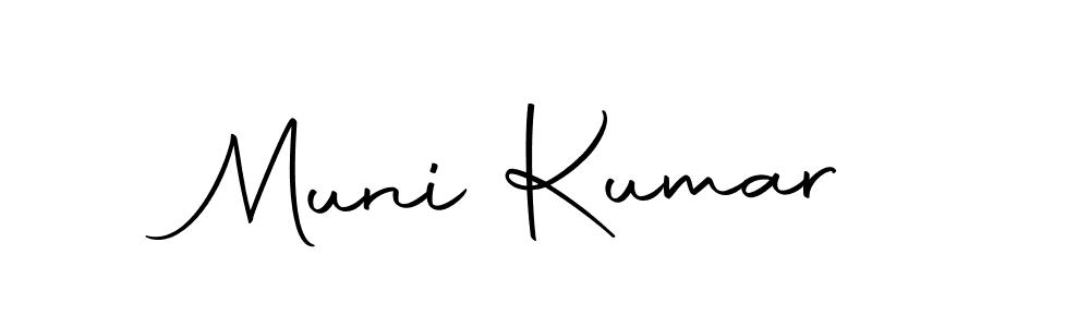 How to make Muni Kumar signature? Autography-DOLnW is a professional autograph style. Create handwritten signature for Muni Kumar name. Muni Kumar signature style 10 images and pictures png