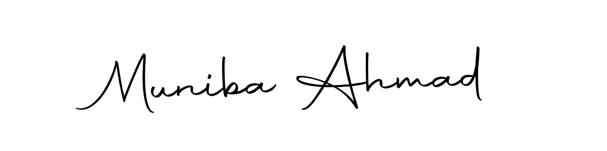 Similarly Autography-DOLnW is the best handwritten signature design. Signature creator online .You can use it as an online autograph creator for name Muniba Ahmad. Muniba Ahmad signature style 10 images and pictures png