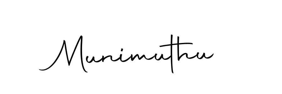 Use a signature maker to create a handwritten signature online. With this signature software, you can design (Autography-DOLnW) your own signature for name Munimuthu. Munimuthu signature style 10 images and pictures png