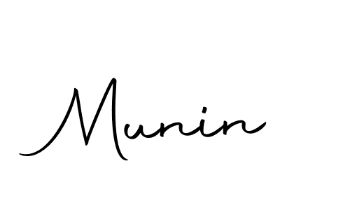 The best way (Autography-DOLnW) to make a short signature is to pick only two or three words in your name. The name Munin include a total of six letters. For converting this name. Munin signature style 10 images and pictures png