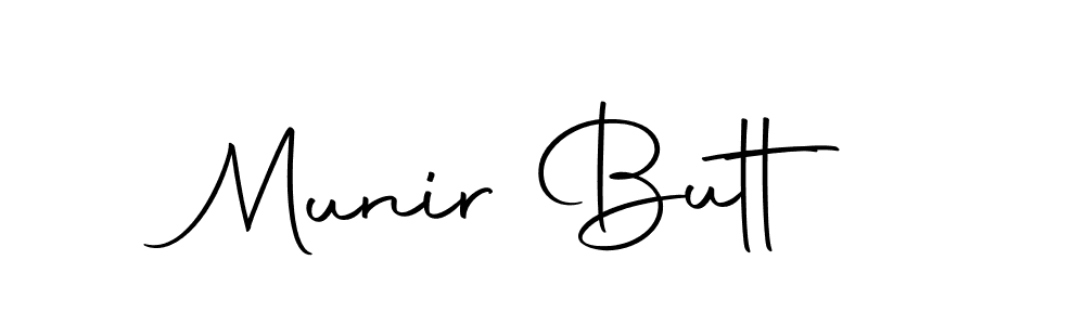 Make a beautiful signature design for name Munir Butt. Use this online signature maker to create a handwritten signature for free. Munir Butt signature style 10 images and pictures png