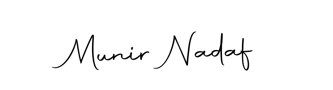 Here are the top 10 professional signature styles for the name Munir Nadaf. These are the best autograph styles you can use for your name. Munir Nadaf signature style 10 images and pictures png