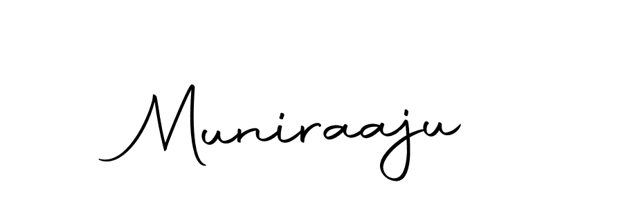 Design your own signature with our free online signature maker. With this signature software, you can create a handwritten (Autography-DOLnW) signature for name Muniraaju. Muniraaju signature style 10 images and pictures png
