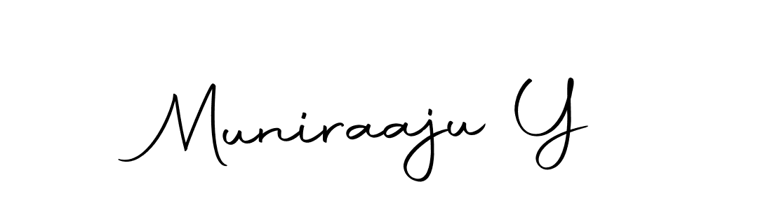 Make a beautiful signature design for name Muniraaju Y. Use this online signature maker to create a handwritten signature for free. Muniraaju Y signature style 10 images and pictures png