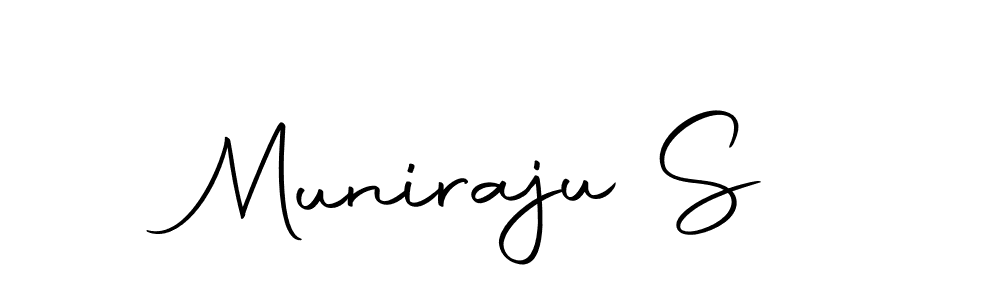 if you are searching for the best signature style for your name Muniraju S. so please give up your signature search. here we have designed multiple signature styles  using Autography-DOLnW. Muniraju S signature style 10 images and pictures png