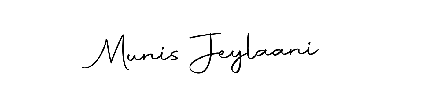 Use a signature maker to create a handwritten signature online. With this signature software, you can design (Autography-DOLnW) your own signature for name Munis Jeylaani. Munis Jeylaani signature style 10 images and pictures png
