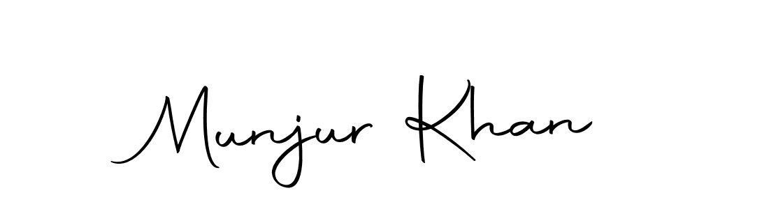 The best way (Autography-DOLnW) to make a short signature is to pick only two or three words in your name. The name Munjur Khan include a total of six letters. For converting this name. Munjur Khan signature style 10 images and pictures png
