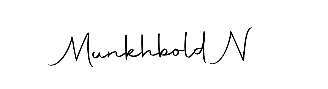 if you are searching for the best signature style for your name Munkhbold N. so please give up your signature search. here we have designed multiple signature styles  using Autography-DOLnW. Munkhbold N signature style 10 images and pictures png