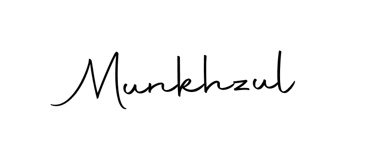 You should practise on your own different ways (Autography-DOLnW) to write your name (Munkhzul) in signature. don't let someone else do it for you. Munkhzul signature style 10 images and pictures png