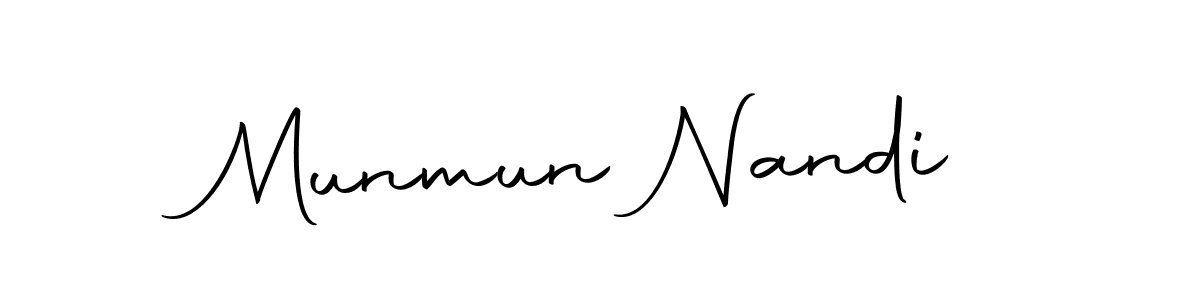 Make a short Munmun Nandi signature style. Manage your documents anywhere anytime using Autography-DOLnW. Create and add eSignatures, submit forms, share and send files easily. Munmun Nandi signature style 10 images and pictures png