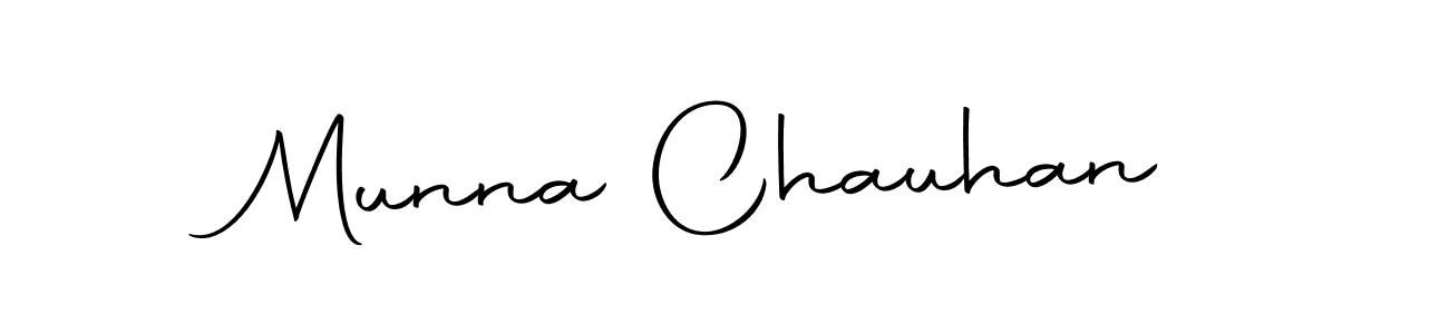The best way (Autography-DOLnW) to make a short signature is to pick only two or three words in your name. The name Munna Chauhan include a total of six letters. For converting this name. Munna Chauhan signature style 10 images and pictures png