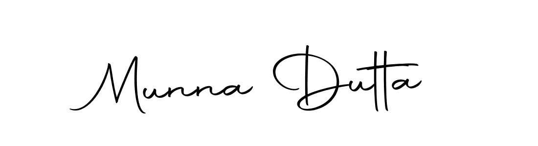 The best way (Autography-DOLnW) to make a short signature is to pick only two or three words in your name. The name Munna Dutta include a total of six letters. For converting this name. Munna Dutta signature style 10 images and pictures png