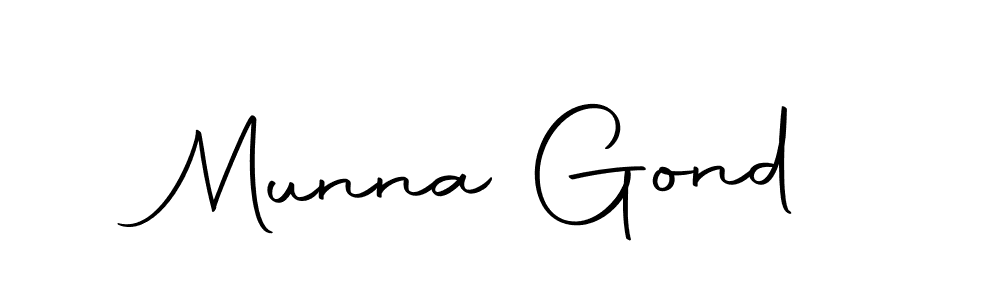 How to make Munna Gond signature? Autography-DOLnW is a professional autograph style. Create handwritten signature for Munna Gond name. Munna Gond signature style 10 images and pictures png