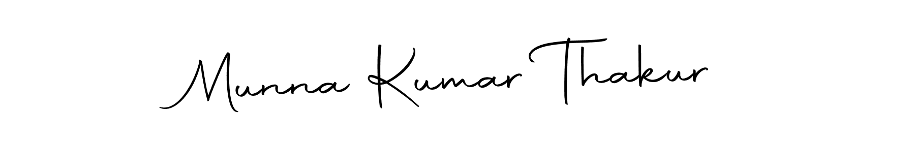 Also we have Munna Kumar Thakur name is the best signature style. Create professional handwritten signature collection using Autography-DOLnW autograph style. Munna Kumar Thakur signature style 10 images and pictures png