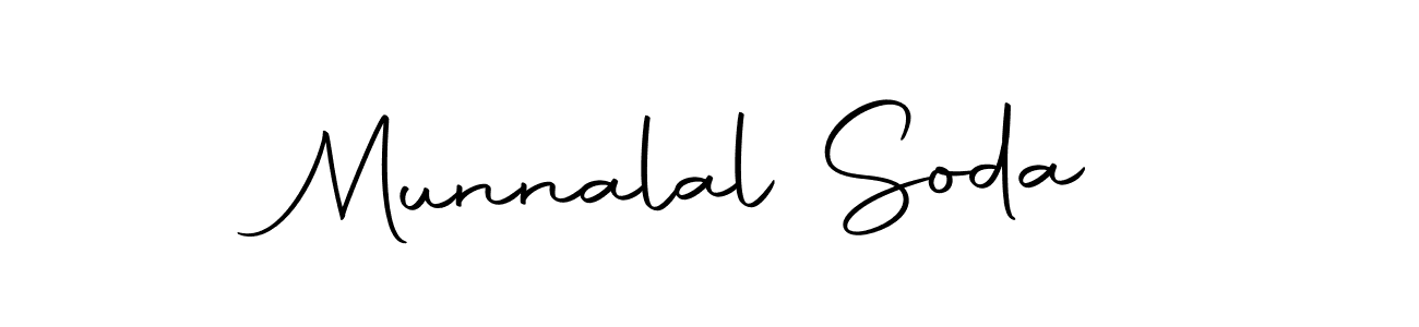 Use a signature maker to create a handwritten signature online. With this signature software, you can design (Autography-DOLnW) your own signature for name Munnalal Soda. Munnalal Soda signature style 10 images and pictures png