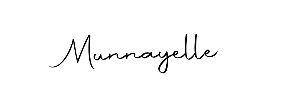 Munnayelle stylish signature style. Best Handwritten Sign (Autography-DOLnW) for my name. Handwritten Signature Collection Ideas for my name Munnayelle. Munnayelle signature style 10 images and pictures png