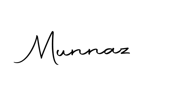 How to make Munnaz signature? Autography-DOLnW is a professional autograph style. Create handwritten signature for Munnaz name. Munnaz signature style 10 images and pictures png