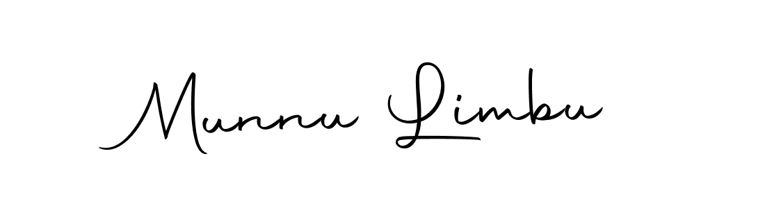 Once you've used our free online signature maker to create your best signature Autography-DOLnW style, it's time to enjoy all of the benefits that Munnu Limbu name signing documents. Munnu Limbu signature style 10 images and pictures png