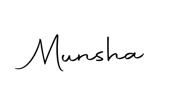 How to make Munsha name signature. Use Autography-DOLnW style for creating short signs online. This is the latest handwritten sign. Munsha signature style 10 images and pictures png