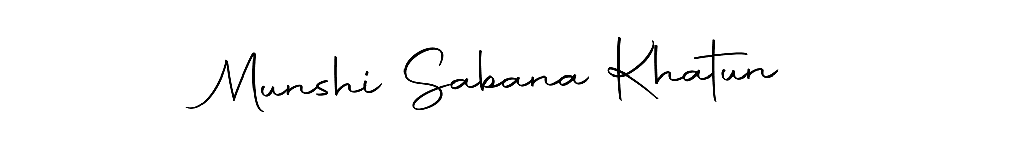 Also we have Munshi Sabana Khatun name is the best signature style. Create professional handwritten signature collection using Autography-DOLnW autograph style. Munshi Sabana Khatun signature style 10 images and pictures png
