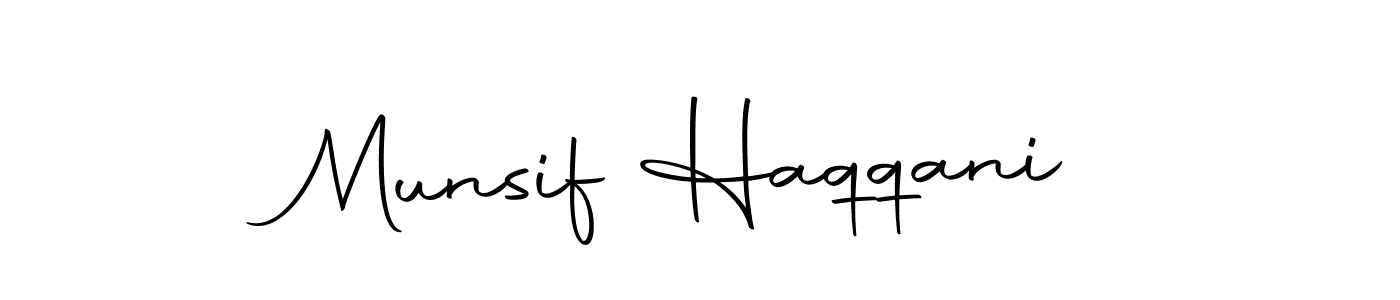 if you are searching for the best signature style for your name Munsif Haqqani. so please give up your signature search. here we have designed multiple signature styles  using Autography-DOLnW. Munsif Haqqani signature style 10 images and pictures png