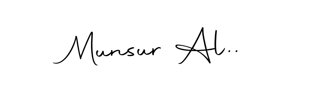 You can use this online signature creator to create a handwritten signature for the name Munsur Al... This is the best online autograph maker. Munsur Al.. signature style 10 images and pictures png