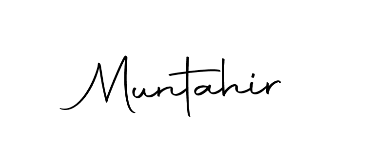 Also we have Muntahir name is the best signature style. Create professional handwritten signature collection using Autography-DOLnW autograph style. Muntahir signature style 10 images and pictures png