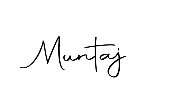 Create a beautiful signature design for name Muntaj. With this signature (Autography-DOLnW) fonts, you can make a handwritten signature for free. Muntaj signature style 10 images and pictures png