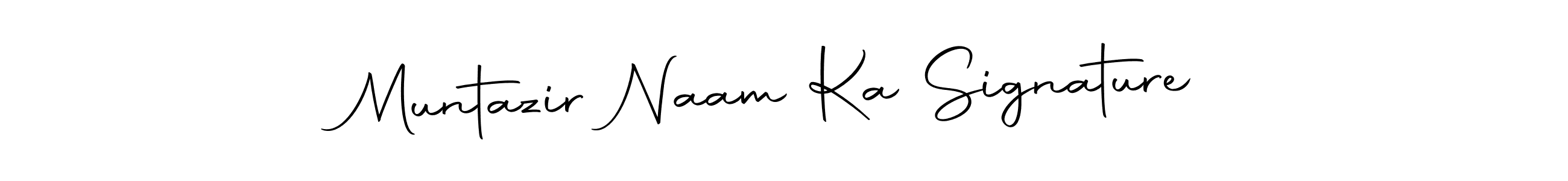 How to make Muntazir Naam Ka Signature name signature. Use Autography-DOLnW style for creating short signs online. This is the latest handwritten sign. Muntazir Naam Ka Signature signature style 10 images and pictures png