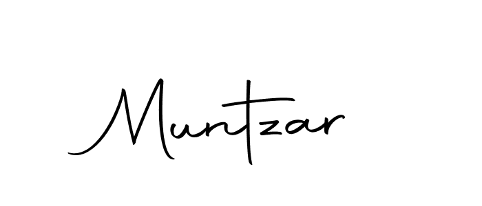 The best way (Autography-DOLnW) to make a short signature is to pick only two or three words in your name. The name Muntzar include a total of six letters. For converting this name. Muntzar signature style 10 images and pictures png