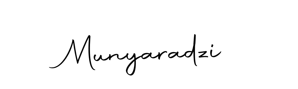 Make a beautiful signature design for name Munyaradzi. With this signature (Autography-DOLnW) style, you can create a handwritten signature for free. Munyaradzi signature style 10 images and pictures png