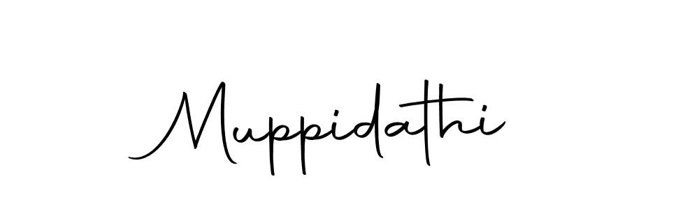 Use a signature maker to create a handwritten signature online. With this signature software, you can design (Autography-DOLnW) your own signature for name Muppidathi. Muppidathi signature style 10 images and pictures png