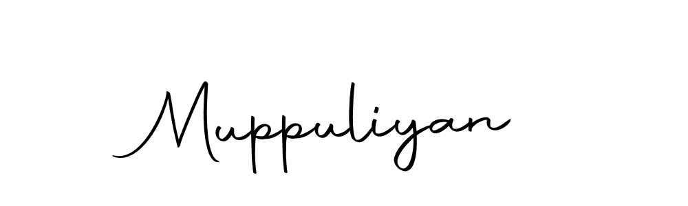 How to make Muppuliyan signature? Autography-DOLnW is a professional autograph style. Create handwritten signature for Muppuliyan name. Muppuliyan signature style 10 images and pictures png