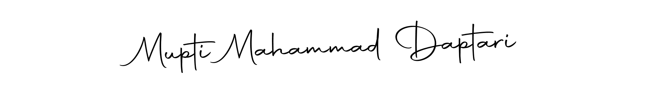 This is the best signature style for the Mupti Mahammad Daptari name. Also you like these signature font (Autography-DOLnW). Mix name signature. Mupti Mahammad Daptari signature style 10 images and pictures png