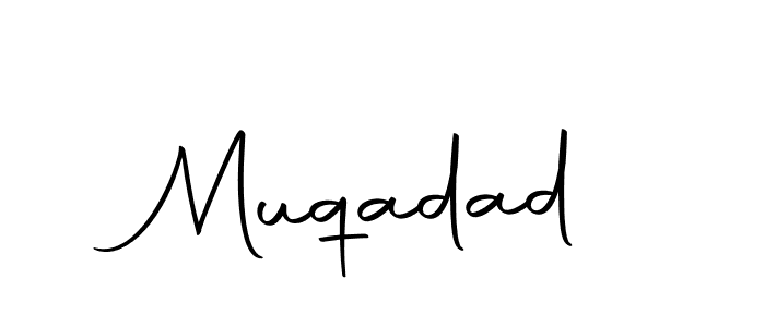 if you are searching for the best signature style for your name Muqadad. so please give up your signature search. here we have designed multiple signature styles  using Autography-DOLnW. Muqadad signature style 10 images and pictures png