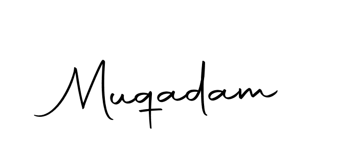 Similarly Autography-DOLnW is the best handwritten signature design. Signature creator online .You can use it as an online autograph creator for name Muqadam. Muqadam signature style 10 images and pictures png