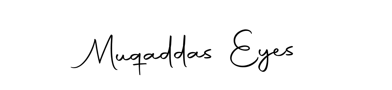 Check out images of Autograph of Muqaddas Eyes name. Actor Muqaddas Eyes Signature Style. Autography-DOLnW is a professional sign style online. Muqaddas Eyes signature style 10 images and pictures png