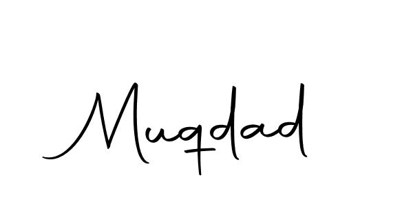 Autography-DOLnW is a professional signature style that is perfect for those who want to add a touch of class to their signature. It is also a great choice for those who want to make their signature more unique. Get Muqdad name to fancy signature for free. Muqdad signature style 10 images and pictures png