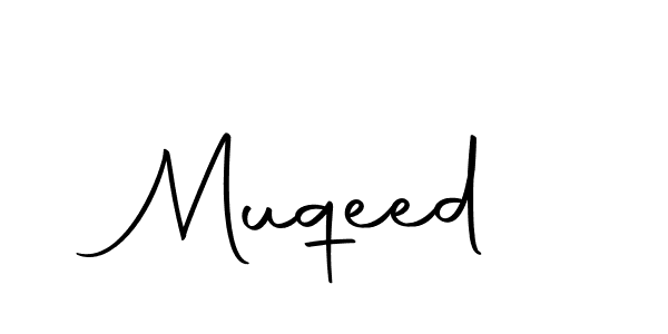 Make a beautiful signature design for name Muqeed. With this signature (Autography-DOLnW) style, you can create a handwritten signature for free. Muqeed signature style 10 images and pictures png