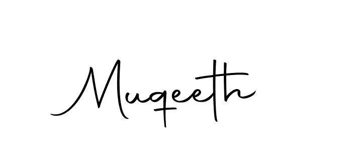 You should practise on your own different ways (Autography-DOLnW) to write your name (Muqeeth) in signature. don't let someone else do it for you. Muqeeth signature style 10 images and pictures png